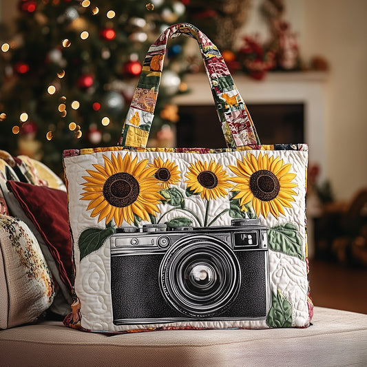 Elegant View of Life Quilted Tote Bag GFTOTL4781