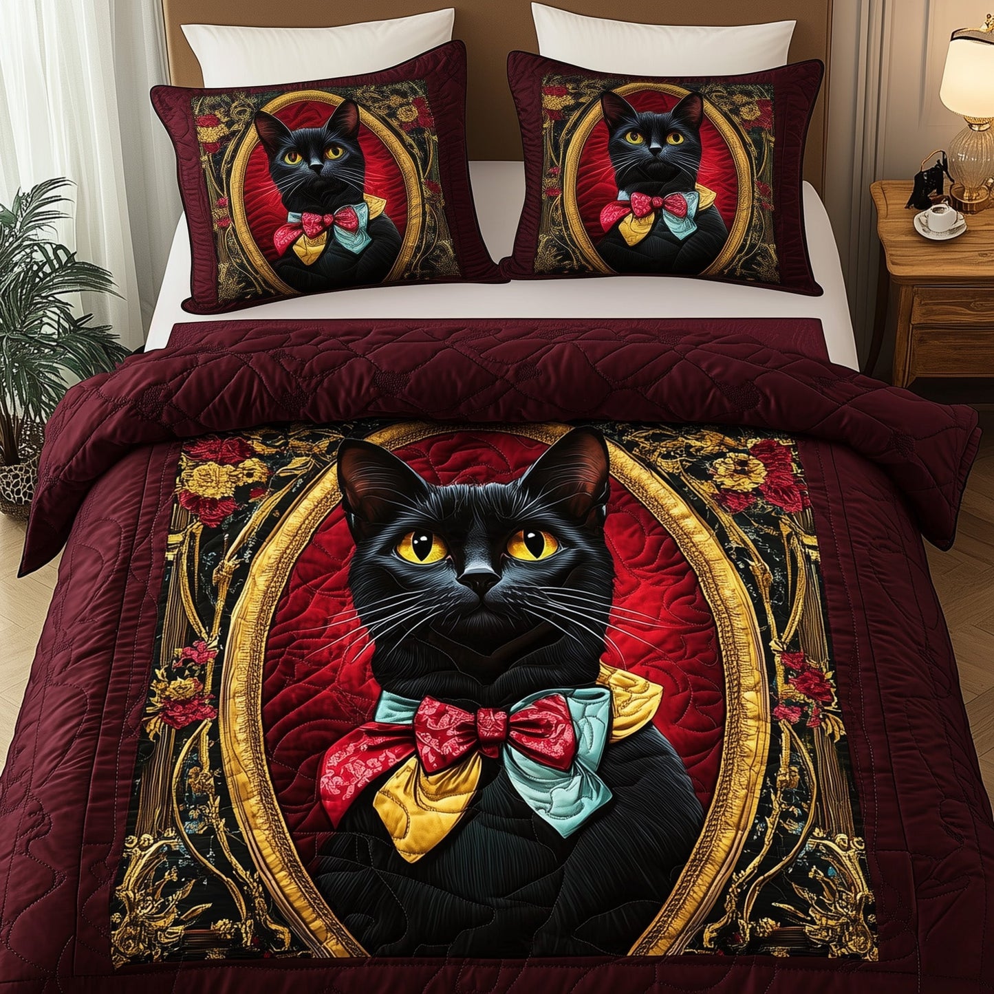 Royal Cat Duvet Cover Set GFTOTL4807