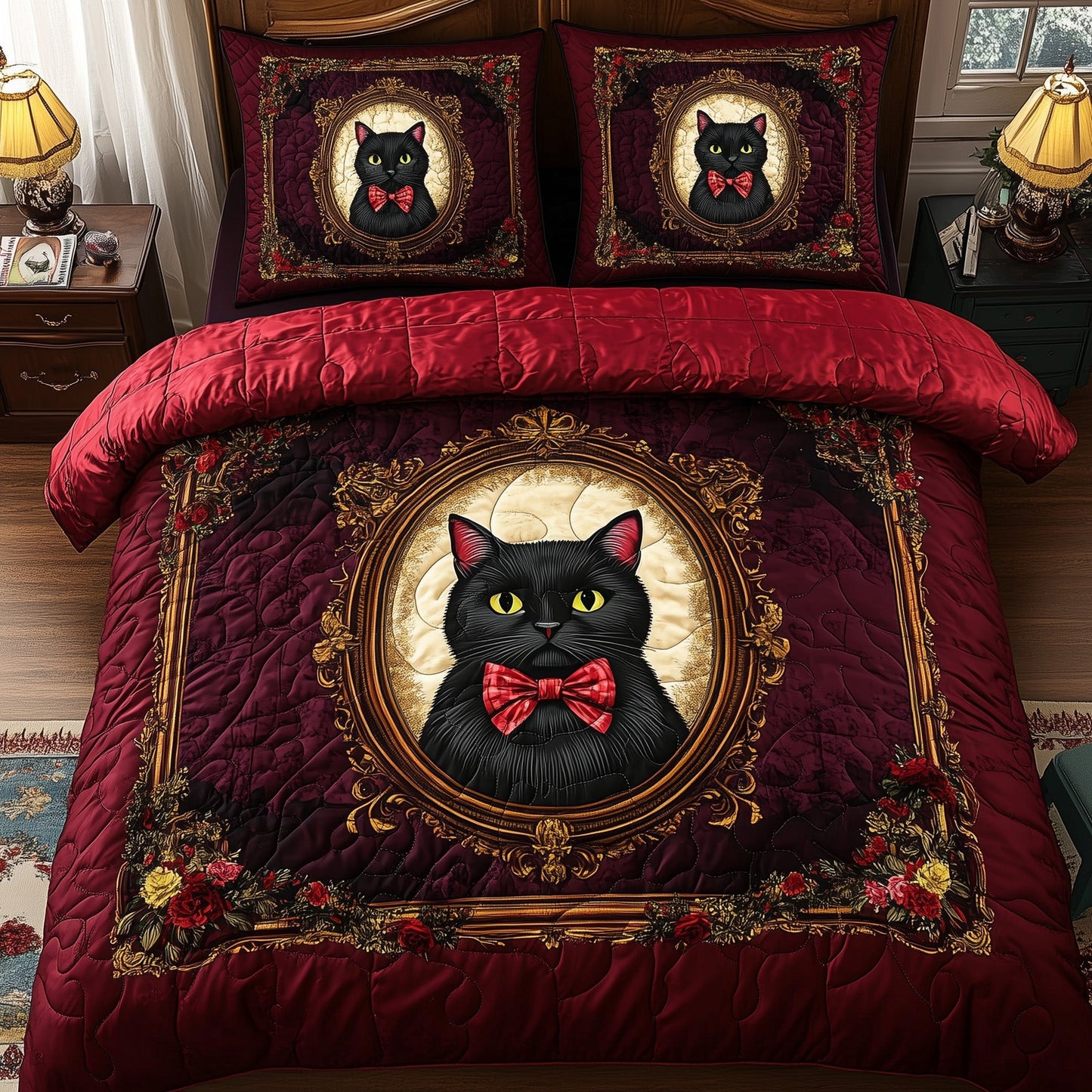 Royal Cat Duvet Cover Set GFTOTL4808