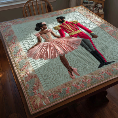 Nutcracker Roots Quilted Table Topper GFTOTL4850