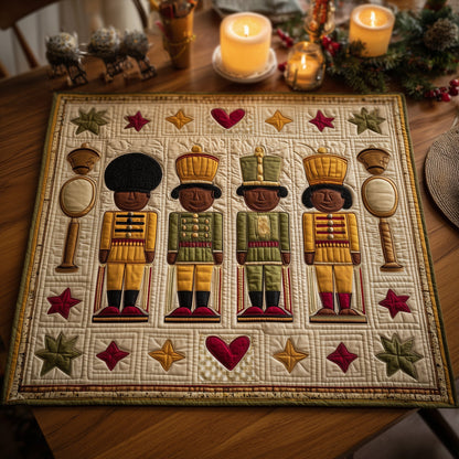 Nutcracker Roots Quilted Table Topper GFTOTL4852