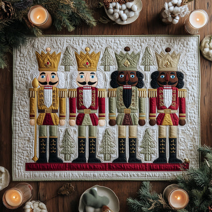 Nutcracker Roots Quilted Table Topper GFTOTL4855