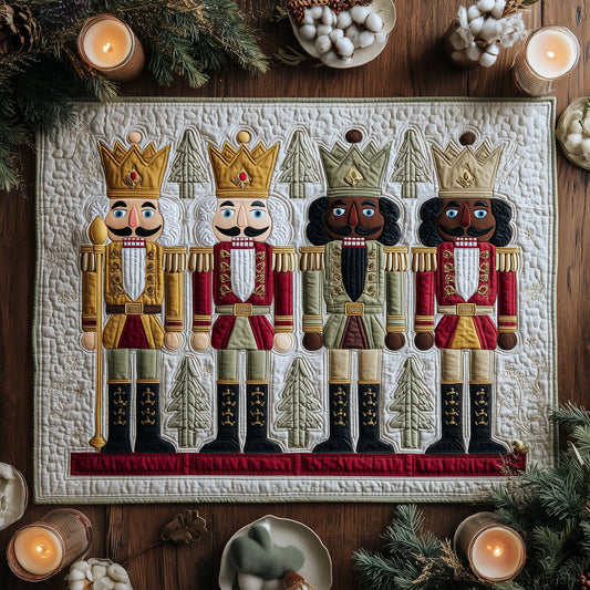 Nutcracker Roots Quilted Table Topper GFTOTL4855