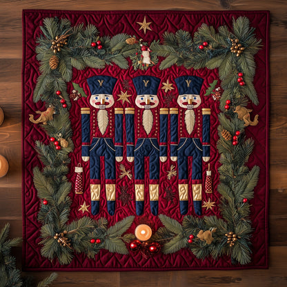 Nutcracker Spirit Quilted Table Topper GFTOTL4862
