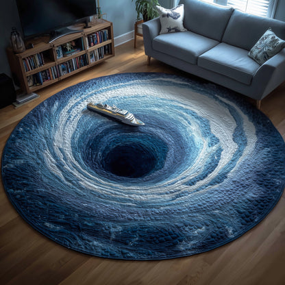Ocean Hole Quilted Round Mat GFTOTL4930
