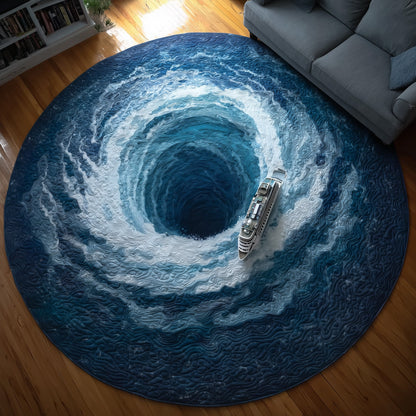 Ocean Hole Quilted Round Mat GFTOTL4931