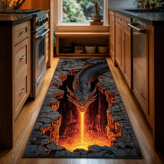 Lava Dragon Runner Rug GFTOTL4940