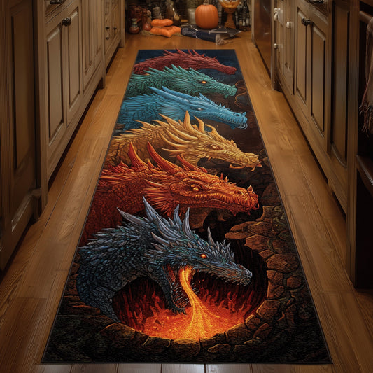 Lava Dragon Runner Rug GFTOTL4946