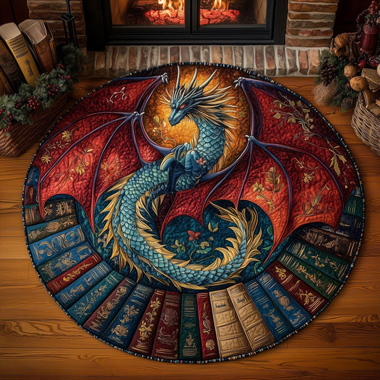 Dragon Quilted Round Mat GFTOTL4962