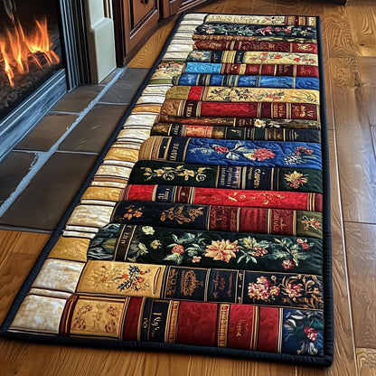 Antique Books Runner Rug GFTOTL4971