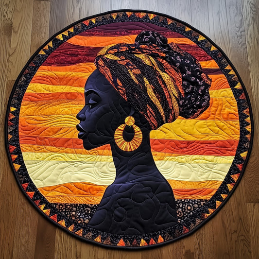 Soulbound Roots Quilted Round Mat GFTOTL4986