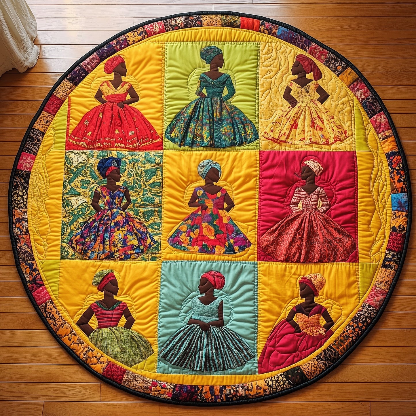 Soulbound Roots Quilted Round Mat GFTOTL4988