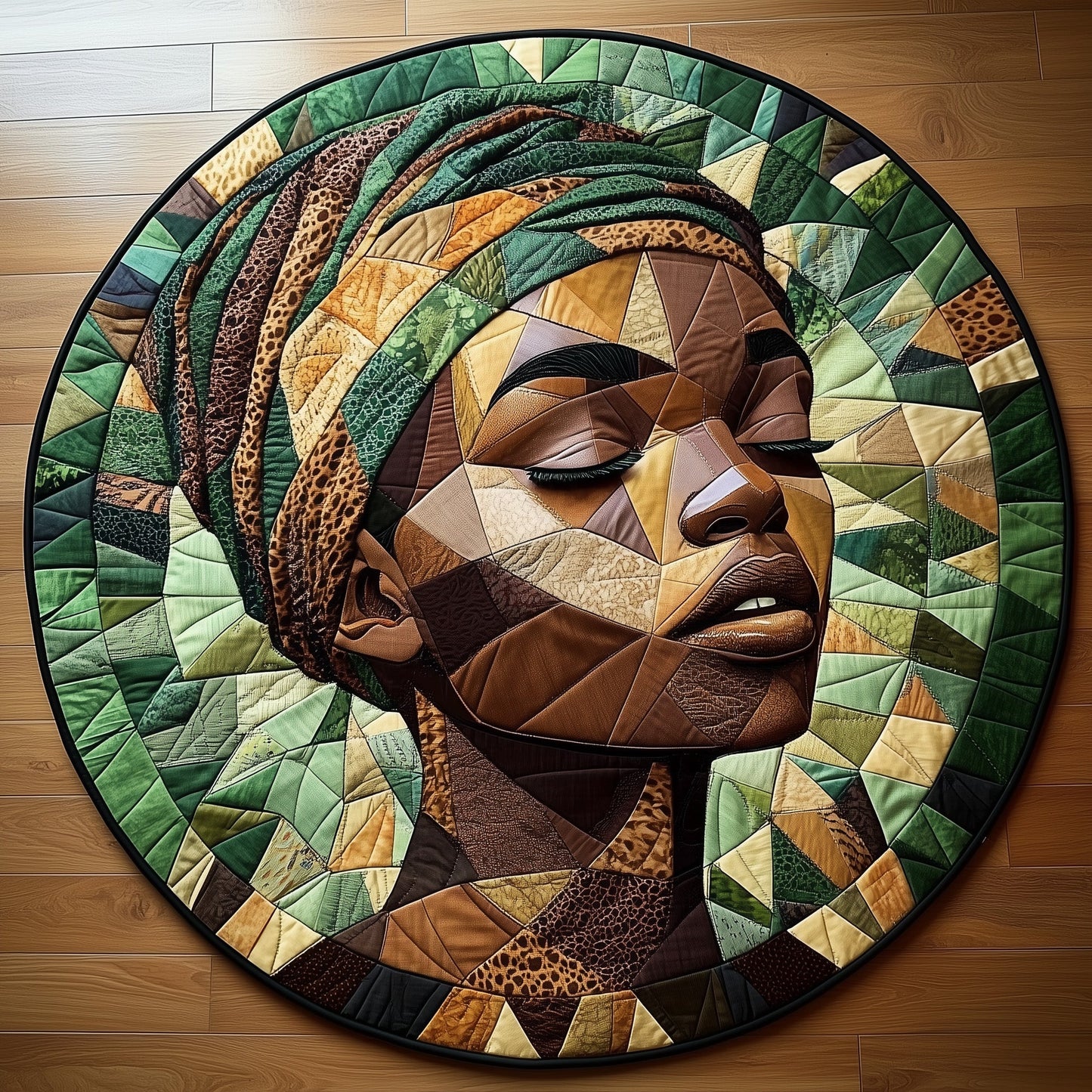 Soulbound Roots Quilted Round Mat GFTOTL4990