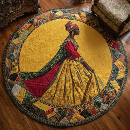 Soulbound Roots Quilted Round Mat GFTOTL4991