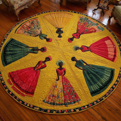 Soulbound Roots Quilted Round Mat GFTOTL4994