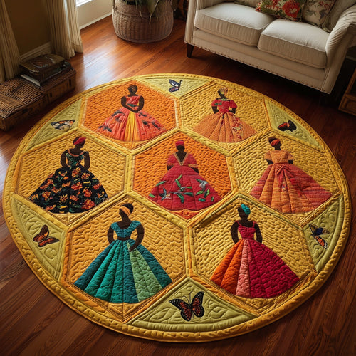 Soulbound Roots Quilted Round Mat GFTOTL4995