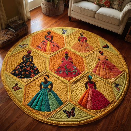 Soulbound Roots Quilted Round Mat GFTOTL4995
