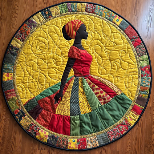 Soulbound Roots Quilted Round Mat GFTOTL4997
