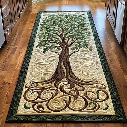 Ancient Celtic Tree Of Life Runner Rug GFTOTL5001