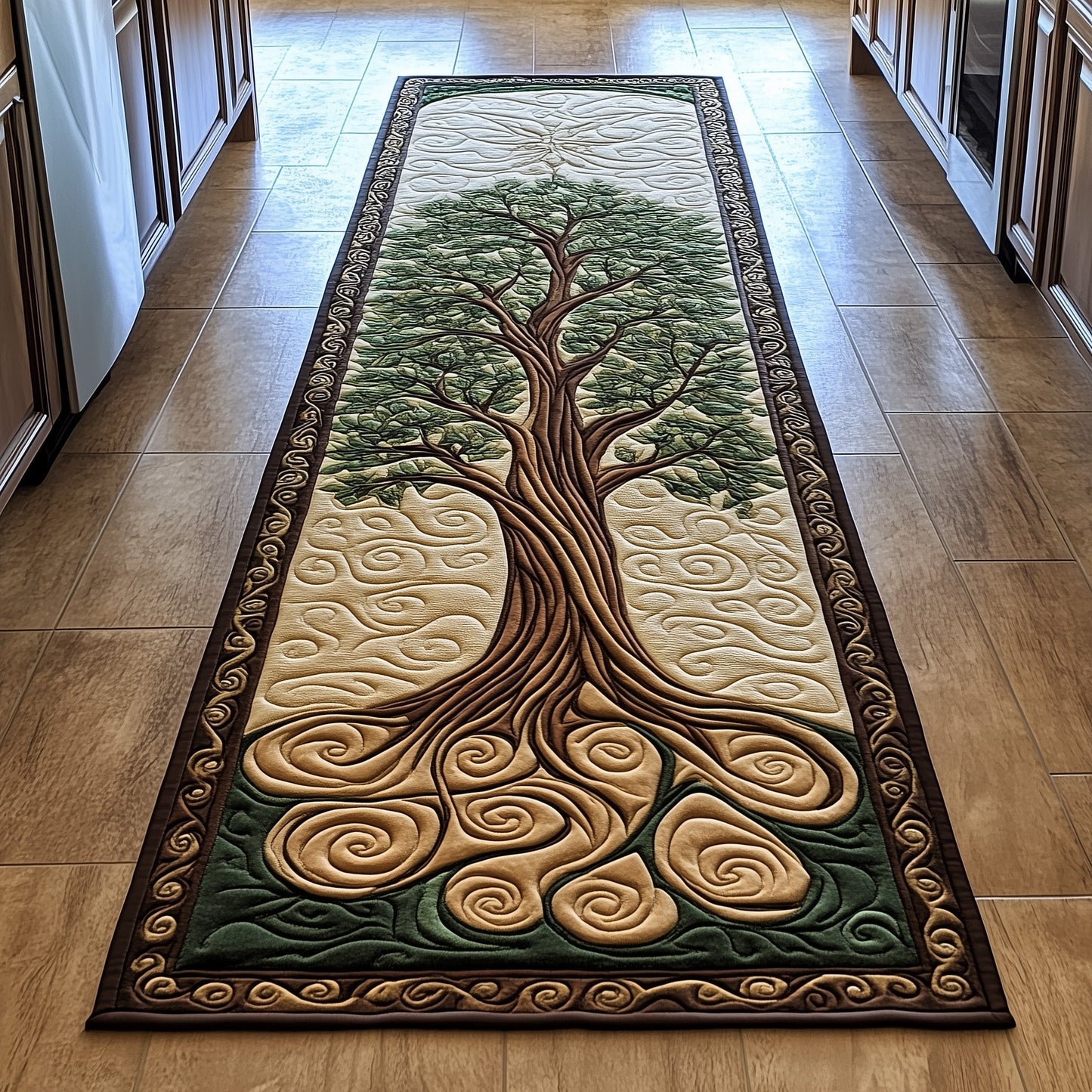 Ancient Celtic Tree Of Life Runner Rug GFTOTL5007