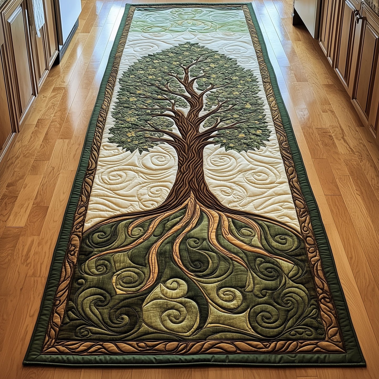 Ancient Celtic Tree Of Life Runner Rug GFTOTL5015