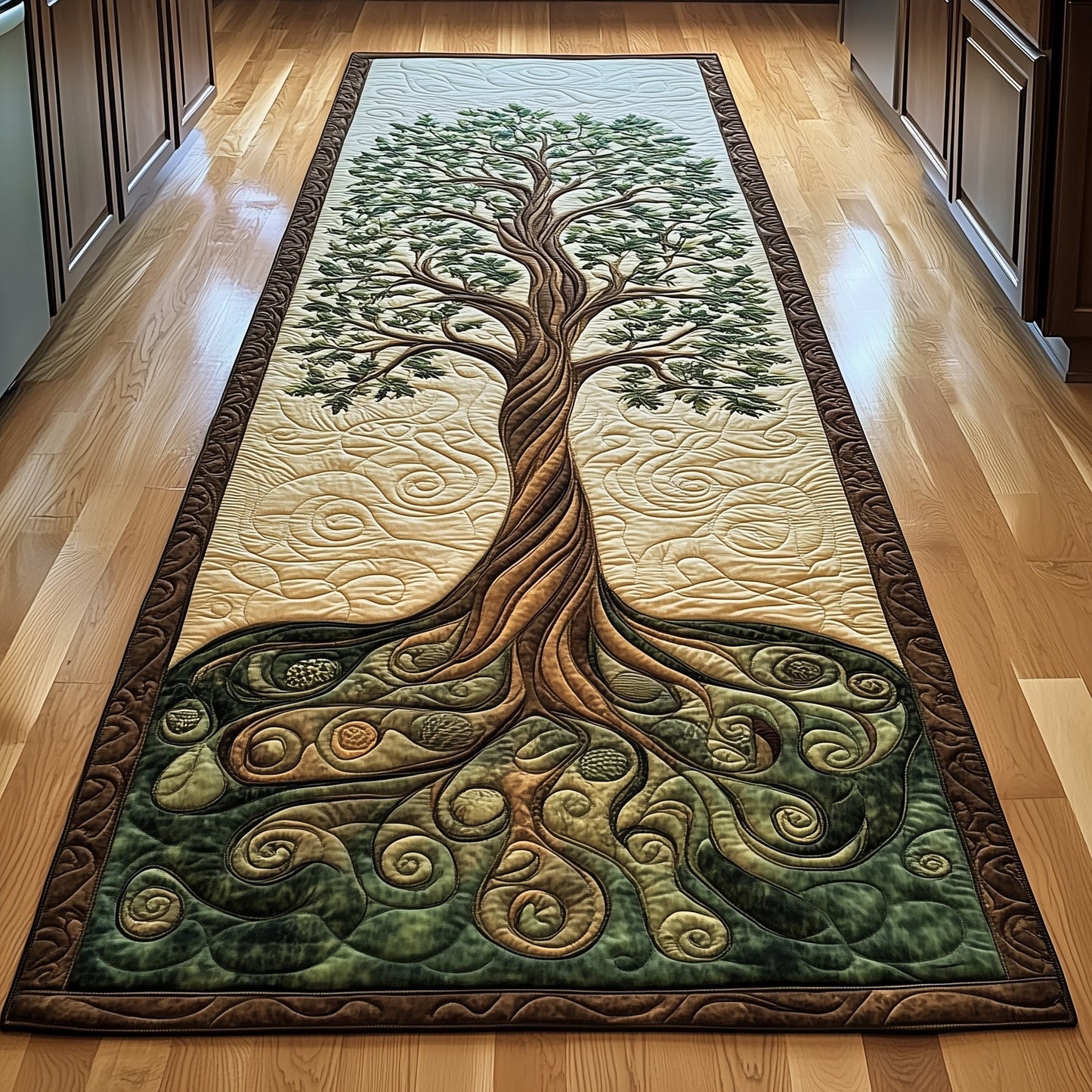 Ancient Celtic Tree Of Life Runner Rug GFTOTL5017