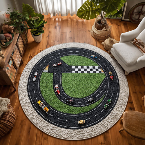 Racing Life Quilted Round Mat GFTOTL5024