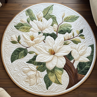 Elegant Blooms Quilted Round Mat GFTOTL5058