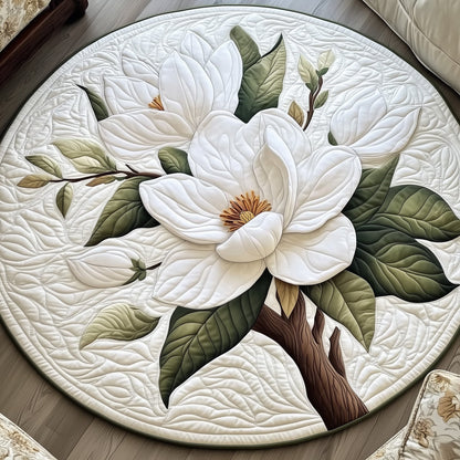 Elegant Blooms Quilted Round Mat GFTOTL5062