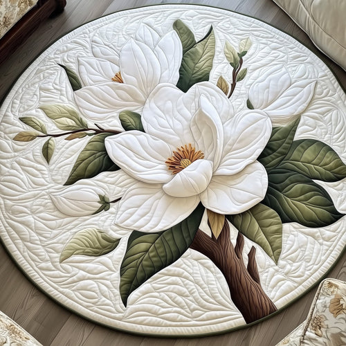 Elegant Blooms Quilted Round Mat GFTOTL5062