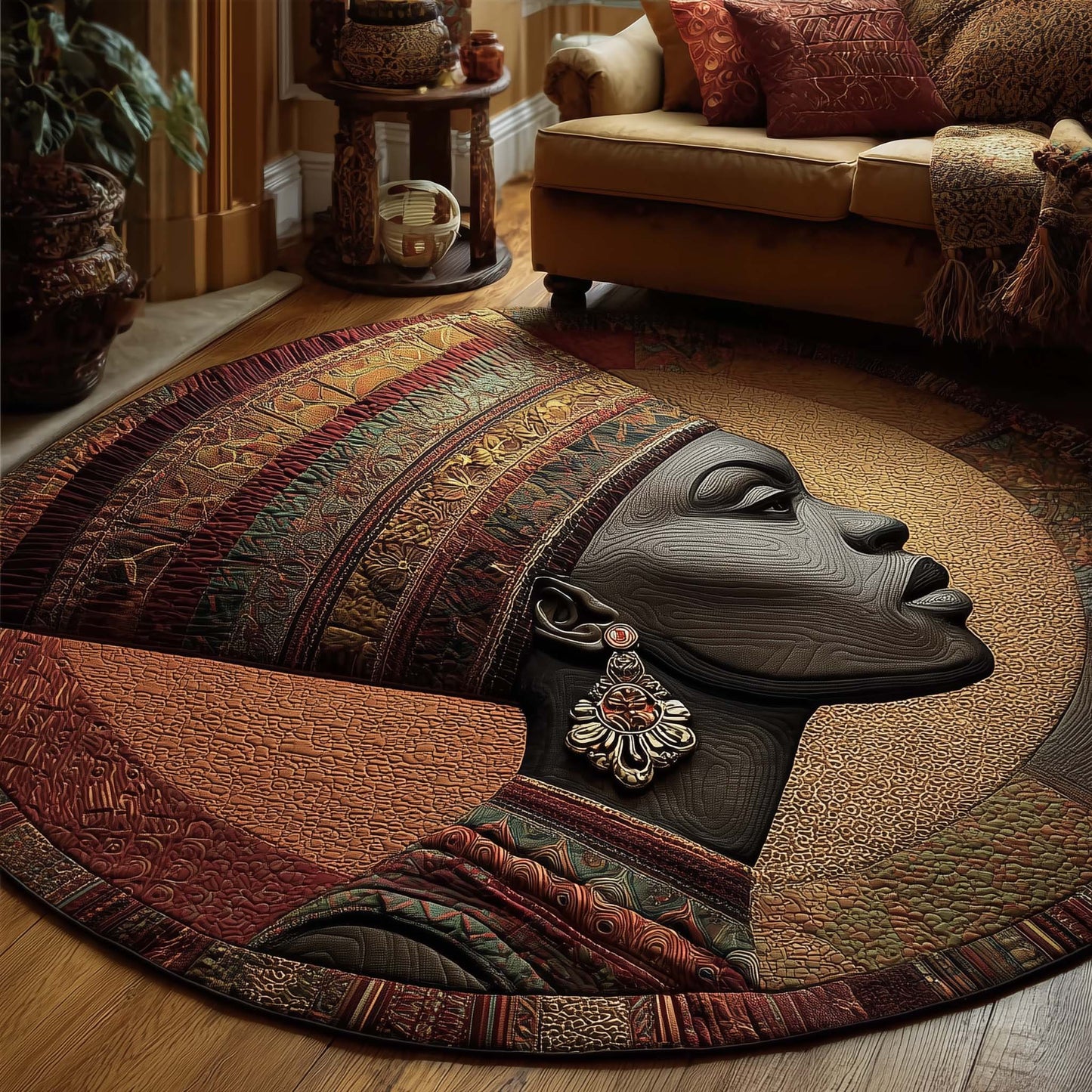 Soulbound King Round Mat GFTOTL5106