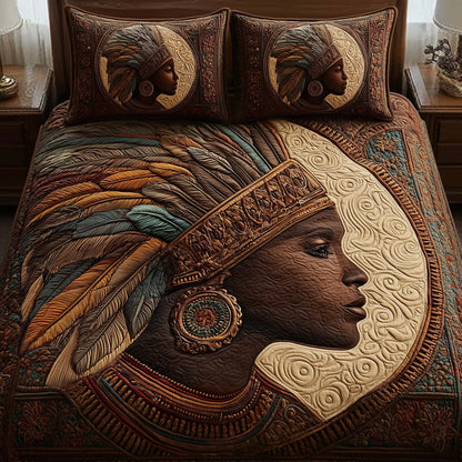 Magnificent Melanin 3-Piece Quilted Bedding Set GFTOTL5118