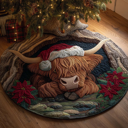 Festive Farmstead Quilted Round Mat GFTOTL5231