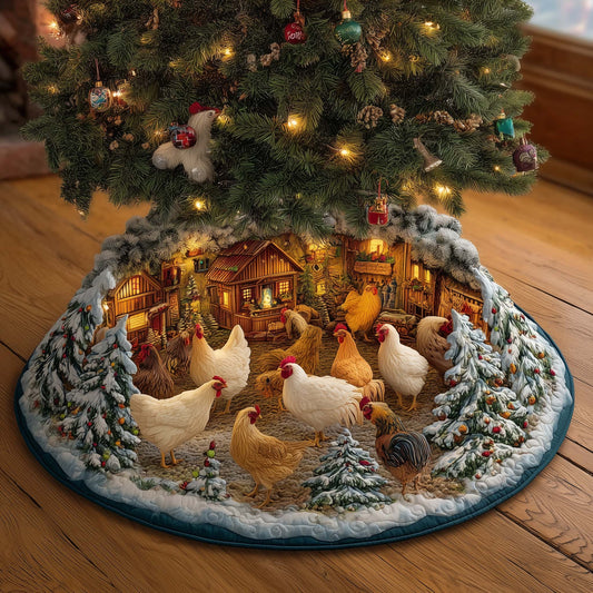 Holiday Farmstead Quilted Tree Skirt GFTOTL5249