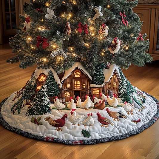 Holiday Farmstead Quilted Tree Skirt GFTOTL5250
