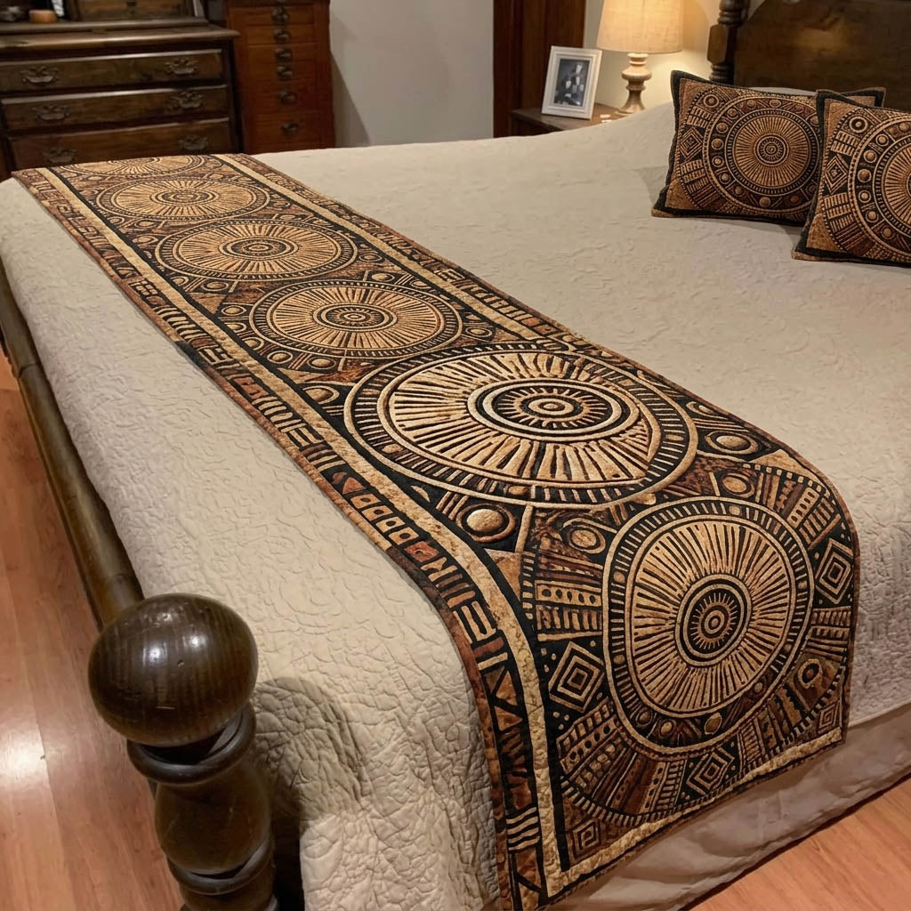 African Heritage Quilted Bed Runner GFTOTL5352C1