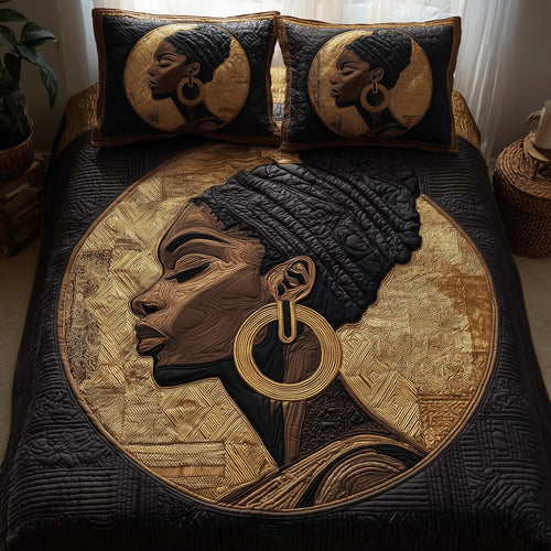 Heritage Soul 3-Piece Quilted Bedding Set GFTOTL5364