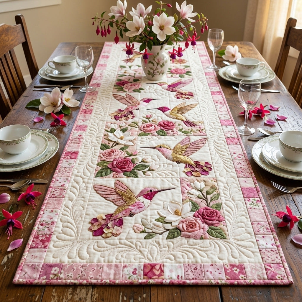 Garden Whisper Quilted Table Runner GFTOTL5434