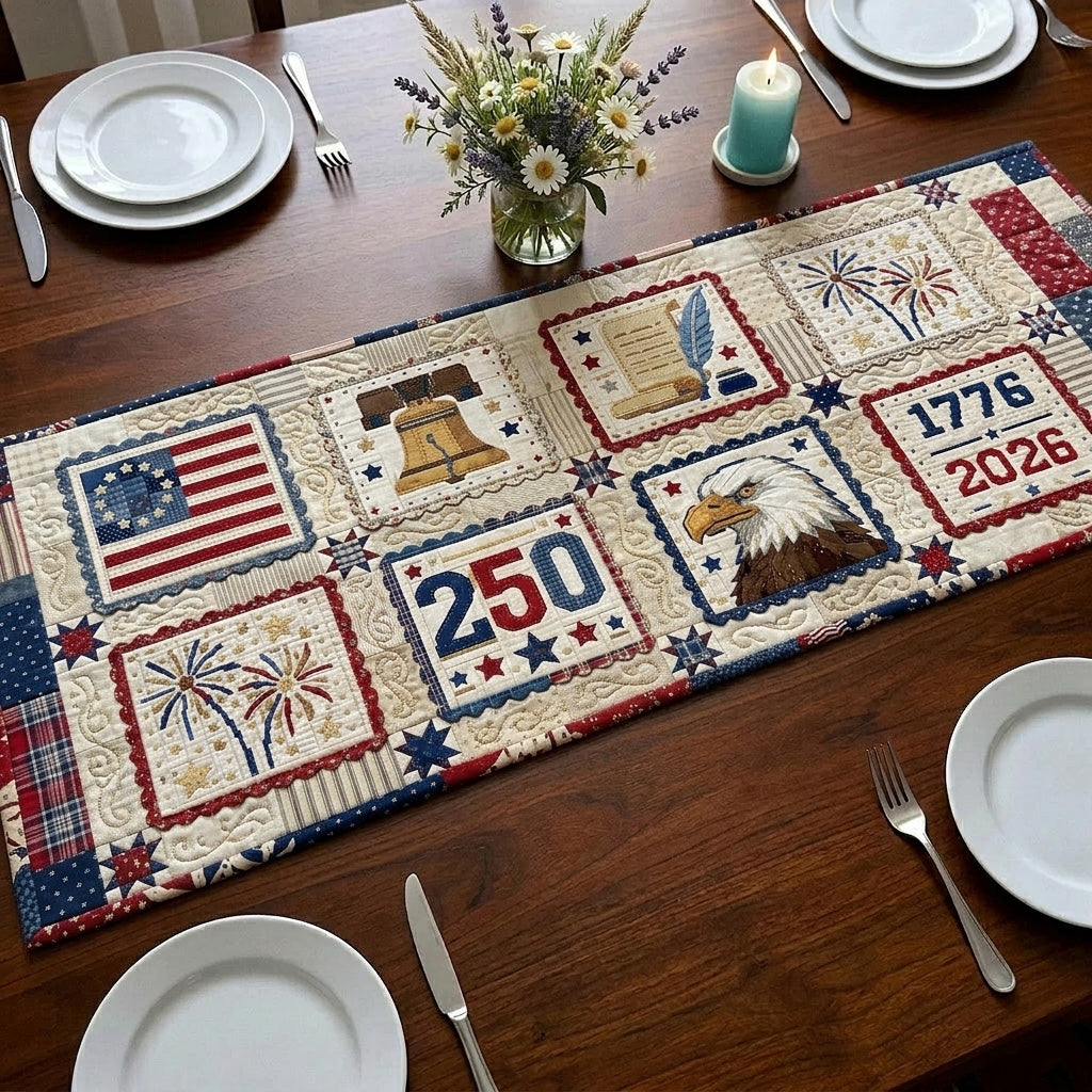 Heritage Country Pride Quilted Table Runner GFTOTL5444