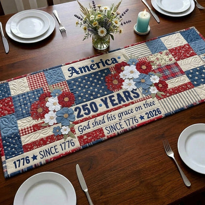 Heritage Country Pride Quilted Table Runner GFTOTL5448