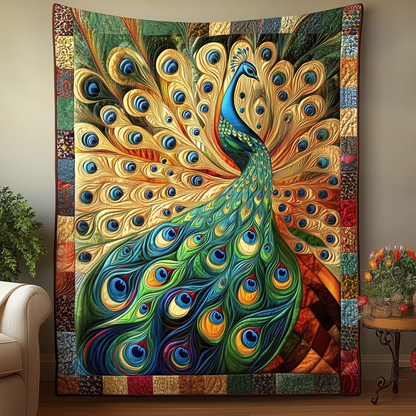 Peacock Quilted Blanket GFTOTL710