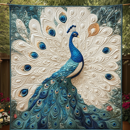Peacock Quilted Blanket GFTOTL711