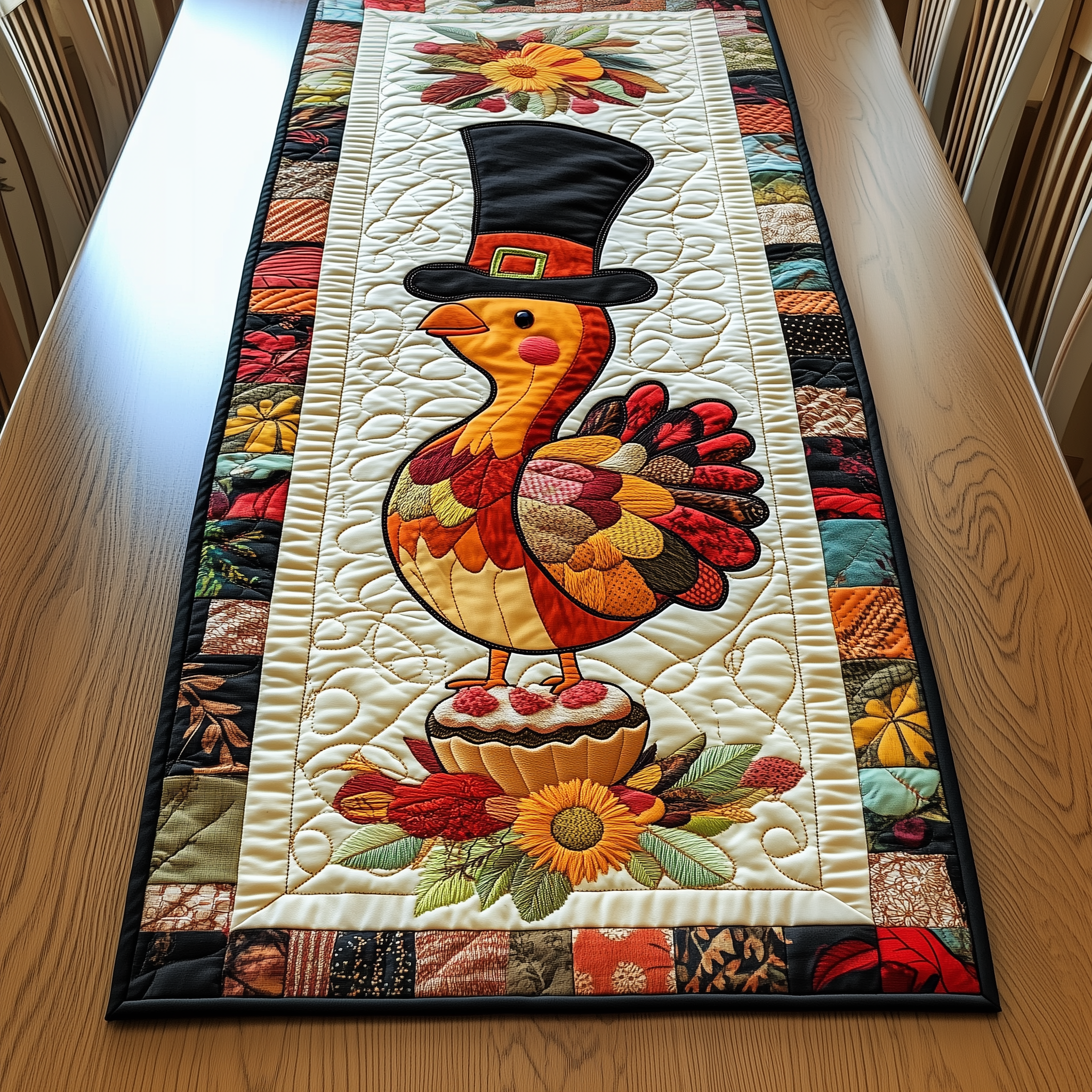 Turkey Quilted Table Runner GFTOTP041 – Patchique Store