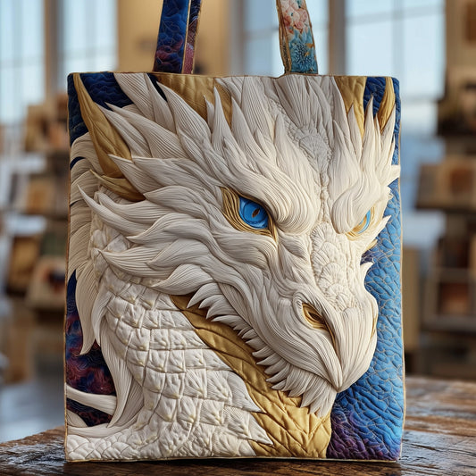 Majestic Dragon Quilted Tote Bag GFTOTP10025