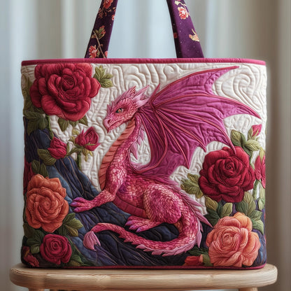 Majestic Dragon Quilted Tote Bag GFTOTP10028