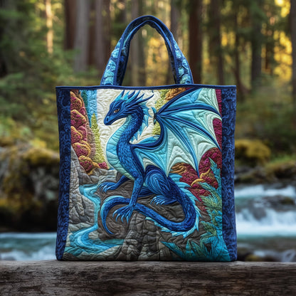 Majestic Dragon Quilted Tote Bag GFTOTP10029