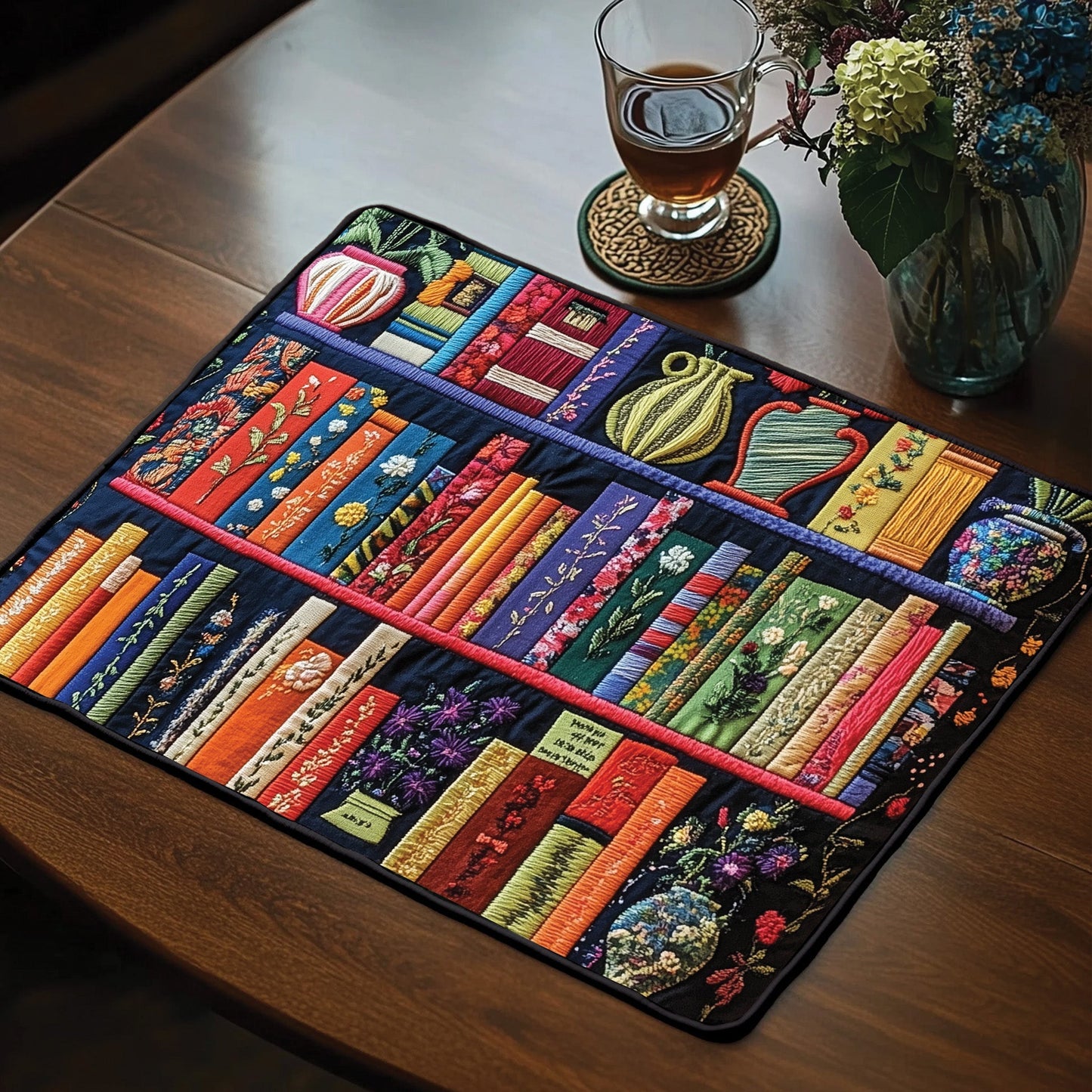 Bookish Quilted Placemat GFTOTP10038