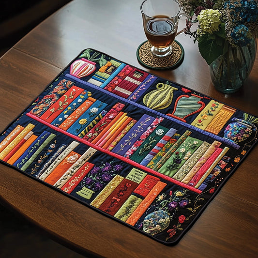 Bookish Quilted Placemat GFTOTP10038