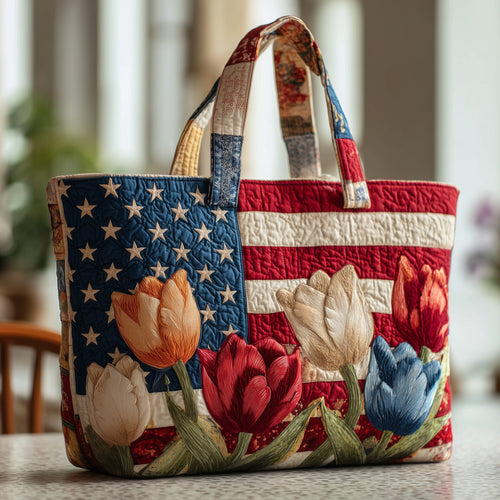 Liberty Tulips Quilted Tote Bag GFTOTP10053