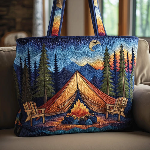 Forest Escape Quilted Tote Bag GFTOTP10064